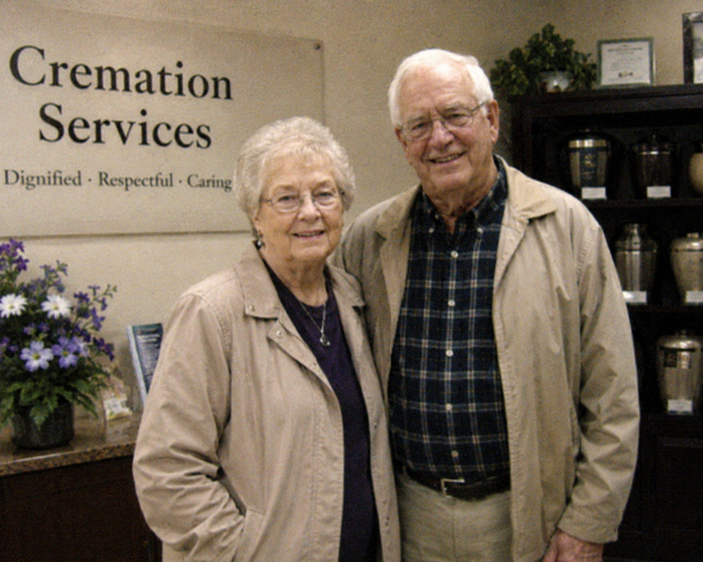 Rachel and Dan, founders of Andover Pet Cremation